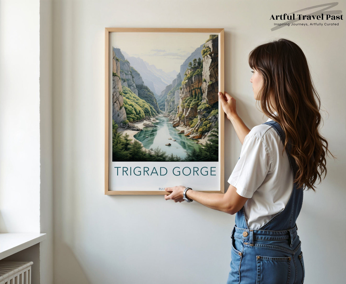 Trigrad Gorge Poster | Bulgaria Wall Art | Eastern Europe Decor
