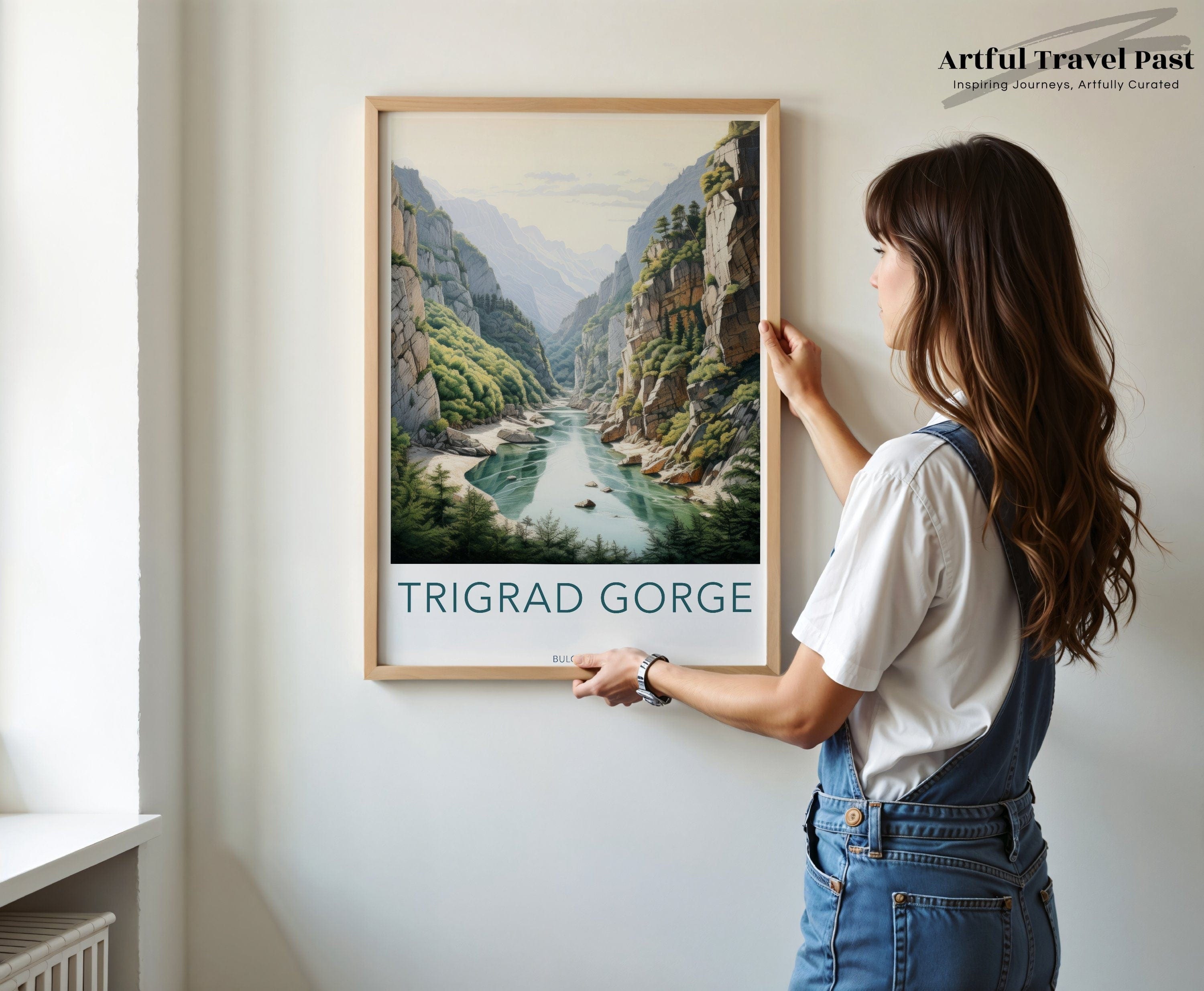 Trigrad Gorge Poster | Bulgaria Wall Art | Eastern Europe Decor