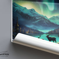 Tromsø Poster | Norway Wall Art | Scandinavia Art