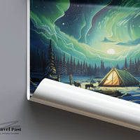 Tromsø Poster | Norway Wall Art | Scandinavia Artwork