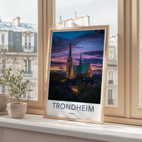 Trondheim Poster - Norway Wall Art