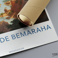 Tsingy de Bemaraha Poster | Madagascar Wall Art