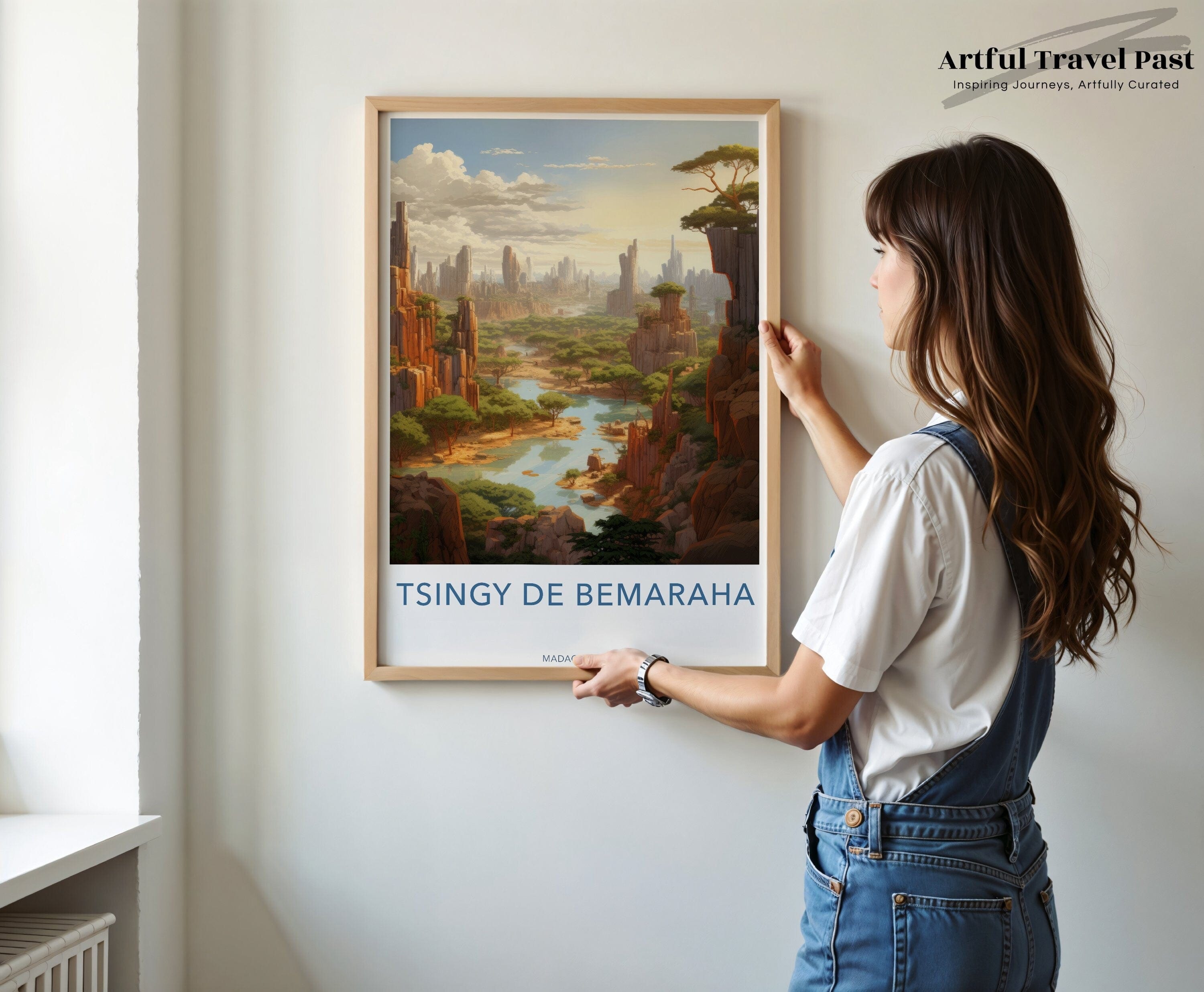 Tsingy de Bemaraha Poster | Madagascar Wall Art