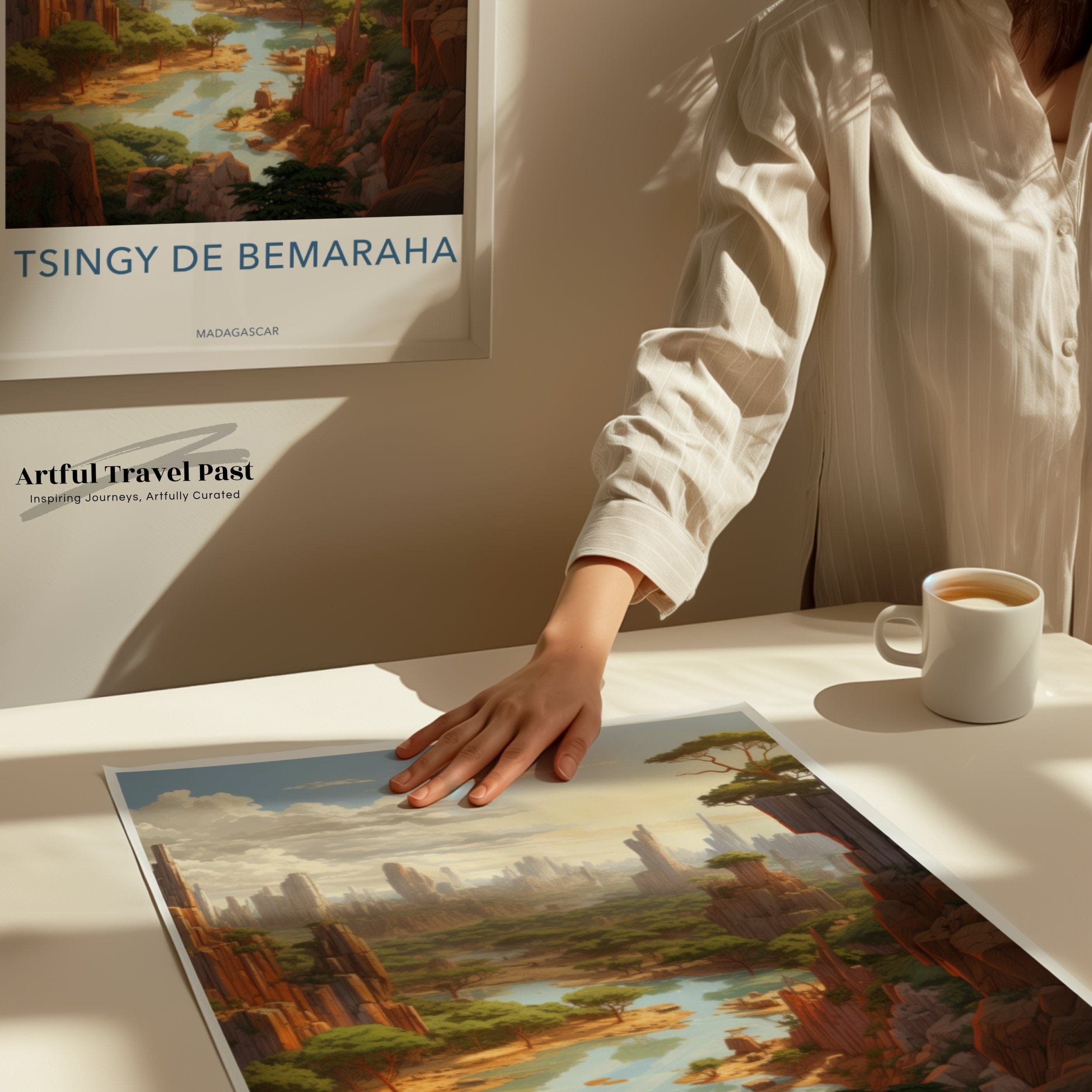 Tsingy de Bemaraha Poster | Madagascar Wall Art