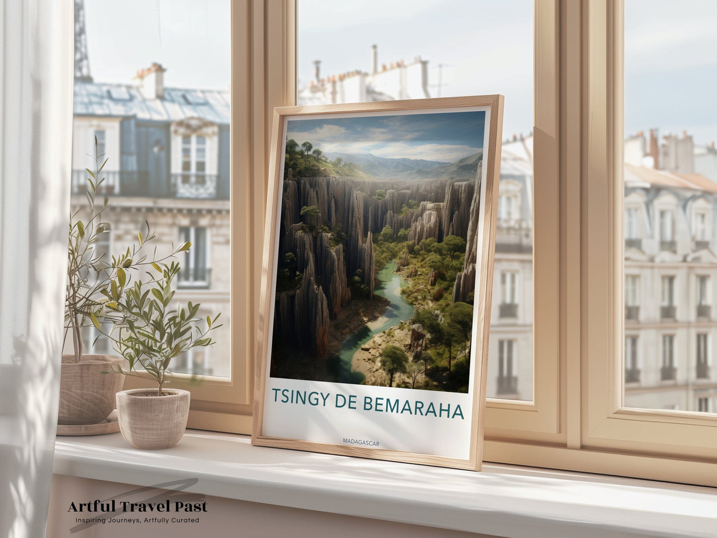 Tsingy de Bemaraha Poster | Madagascar Wall Art