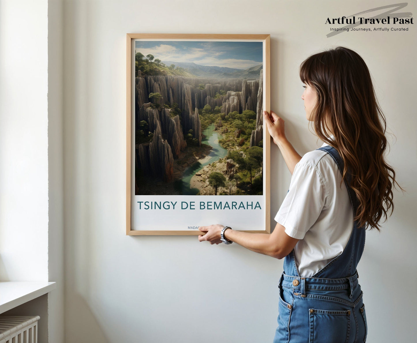 Tsingy de Bemaraha Poster | Madagascar Wall Art