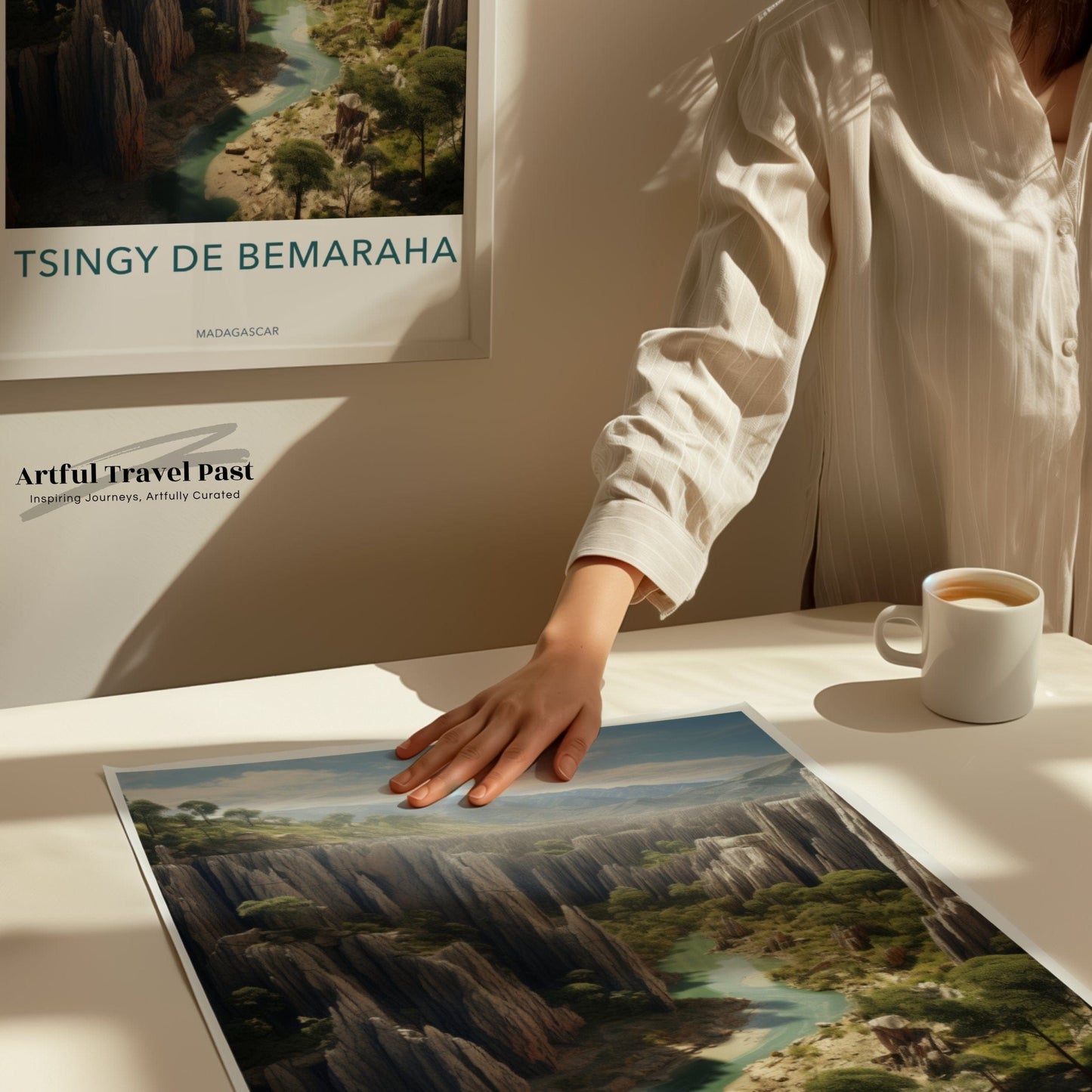 Tsingy de Bemaraha Poster | Madagascar Wall Art