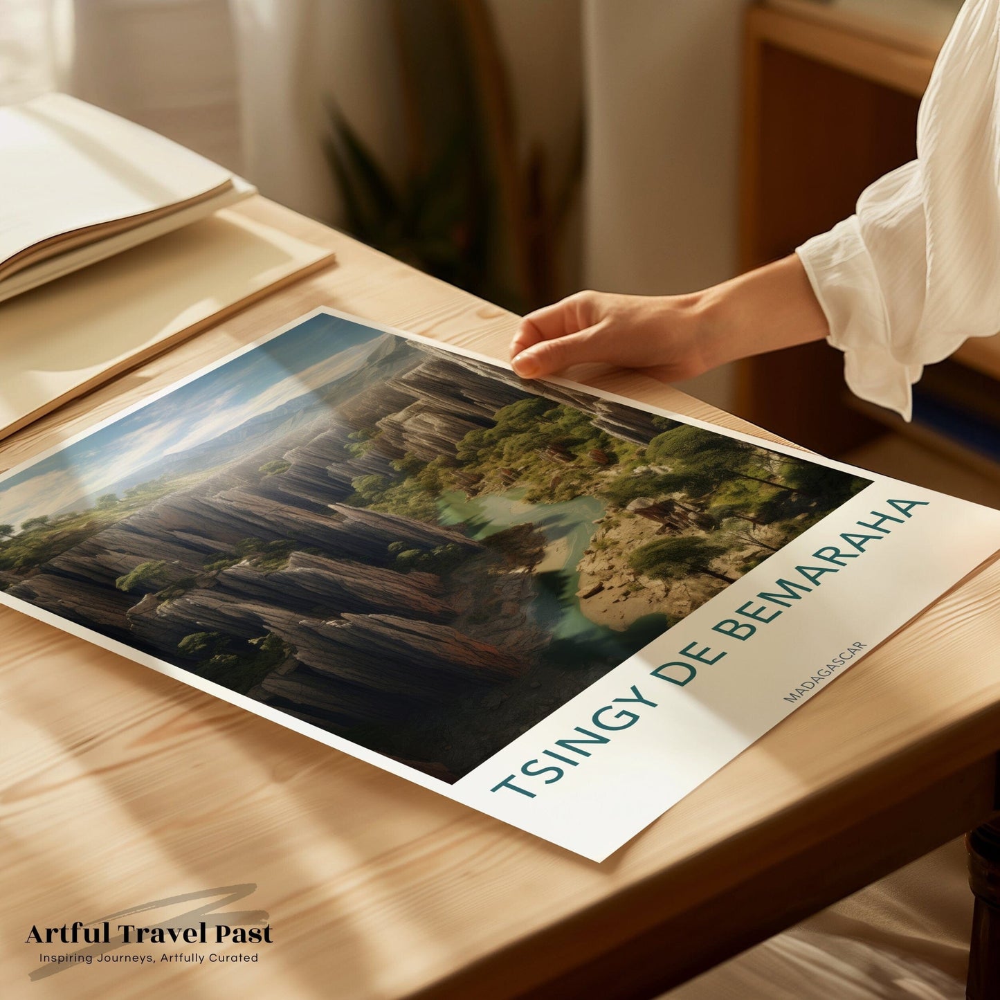 Tsingy de Bemaraha Poster | Madagascar Wall Art