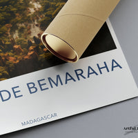 Tsingy de Bemaraha Poster - Madagascar Wall Art
