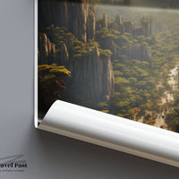 Tsingy de Bemaraha Poster - Madagascar Wall Art
