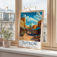 Tucson Poster - Arizona Wall Art