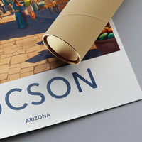 Tucson Poster - Arizona Wall Art