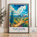 Tucson Poster - Arizona Wall Art