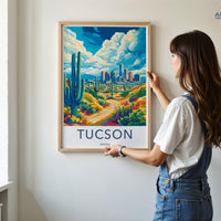 Tucson Poster - Arizona Wall Art
