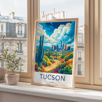 Tucson Poster - Arizona Wall Art