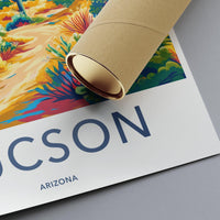 Tucson Poster - Arizona Wall Art