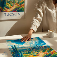 Tucson Poster - Arizona Wall Art