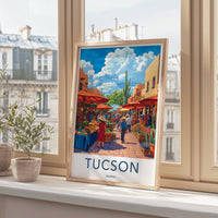 Tucson Poster - Arizona Wall Art