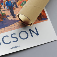Tucson Poster - Arizona Wall Art