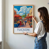 Tucson Poster - Arizona Wall Art