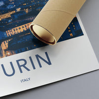 Turin Poster - Italy Wall Art