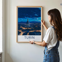 Turin Poster - Italy Wall Art