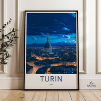 Turin Poster - Italy Wall Art