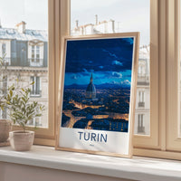 Turin Poster - Italy Wall Art