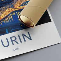 Turin Poster - Italy Wall Art