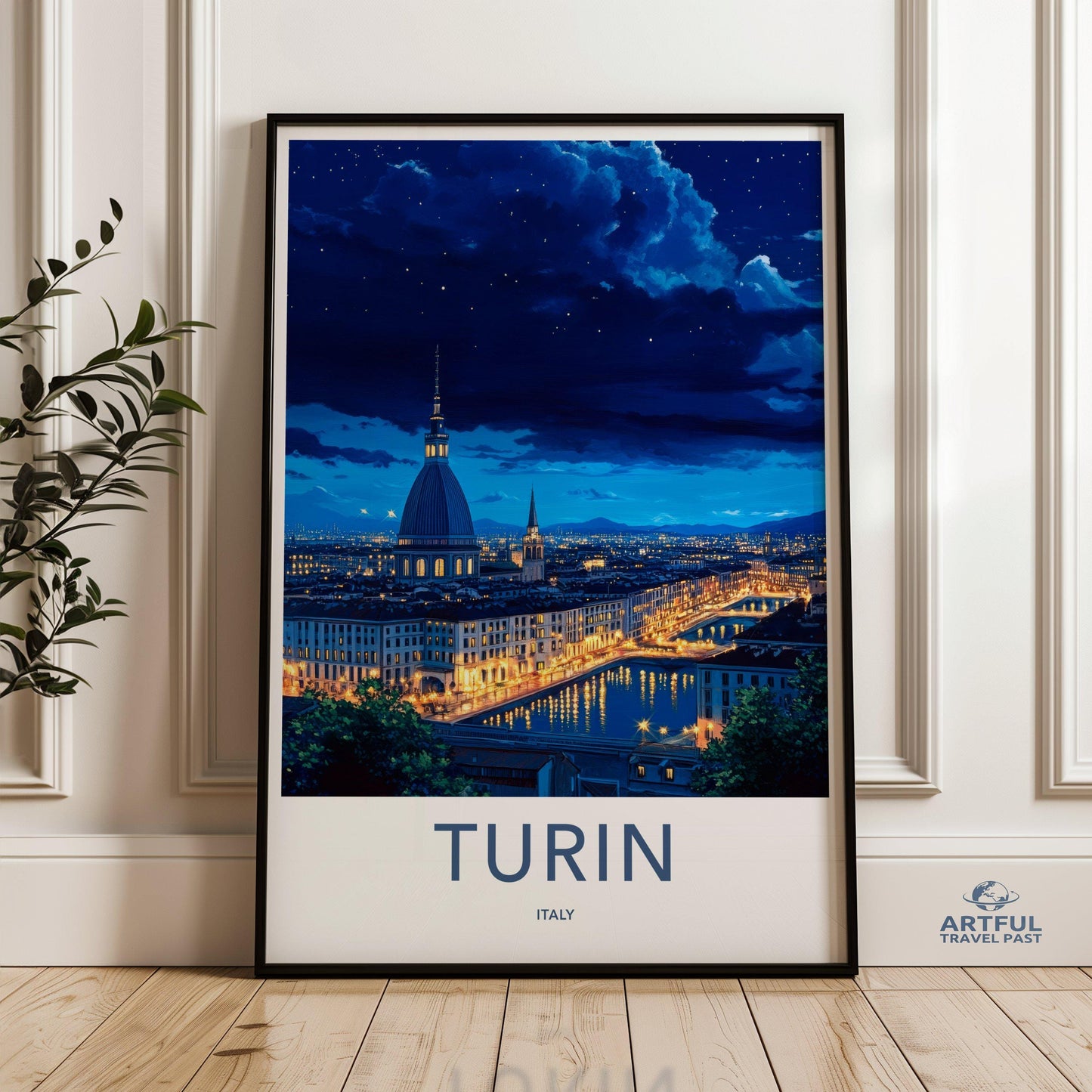 Turin Poster - Italy Wall Art