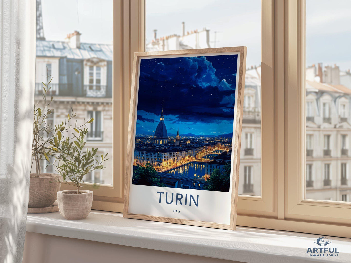 Turin Poster - Italy Wall Art