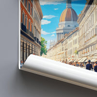 Turin Poster - Italy Wall Art