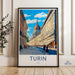 Turin Poster - Italy Wall Art