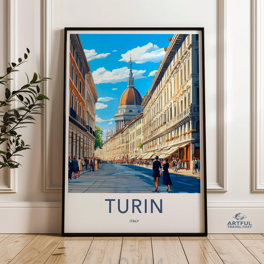 Turin Poster - Italy Wall Art