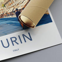 Turin Poster - Italy Wall Art