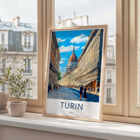 Turin Poster - Italy Wall Art
