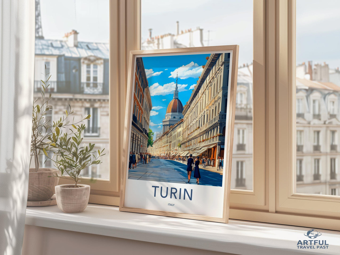 Turin Poster - Italy Wall Art