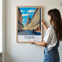 Turin Poster - Italy Wall Art