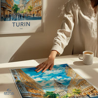 Turin Poster - Italy Wall Art