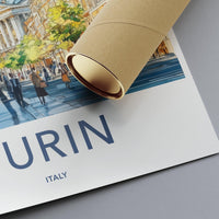 Turin Poster - Italy Wall Art