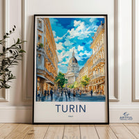 Turin Poster - Italy Wall Art
