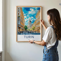Turin Poster - Italy Wall Art