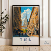 Turin Poster - Italy Wall Art