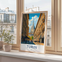 Turin Poster - Italy Wall Art