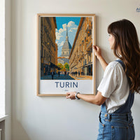 Turin Poster - Italy Wall Art