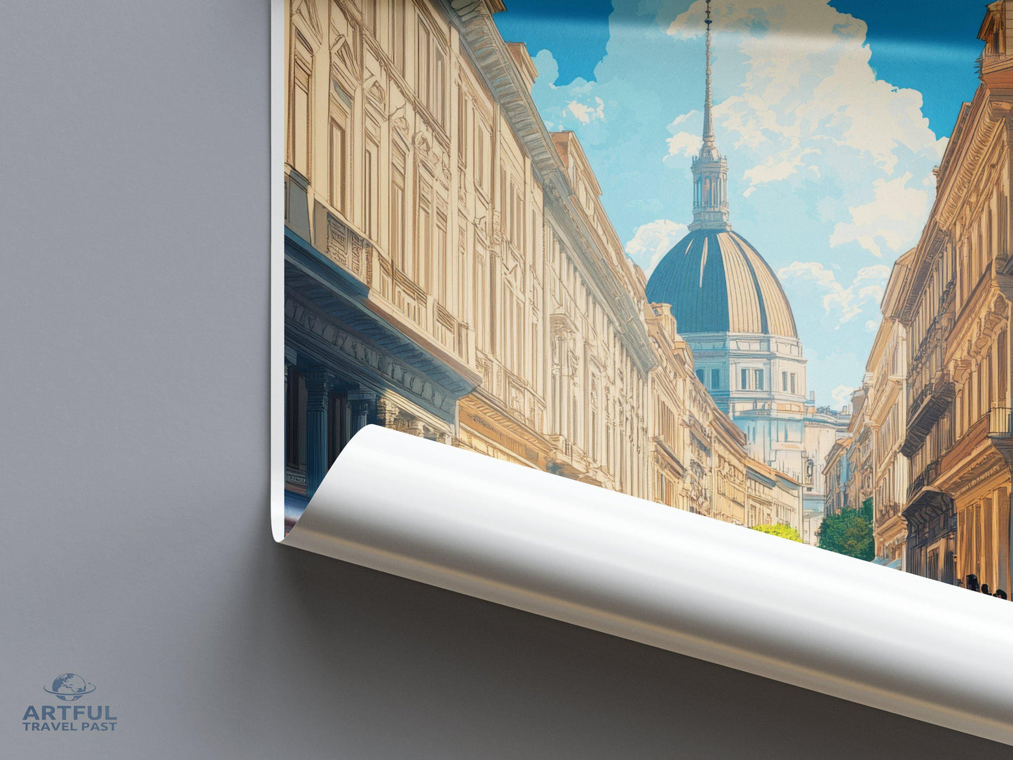 Turin Poster - Italy Wall Art
