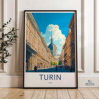 Turin Poster - Italy Wall Art