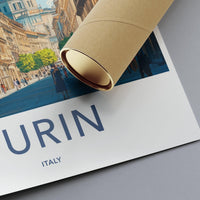 Turin Poster - Italy Wall Art