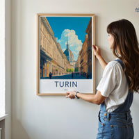 Turin Poster - Italy Wall Art