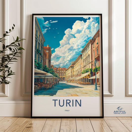 Turin Poster - Italy Wall Art